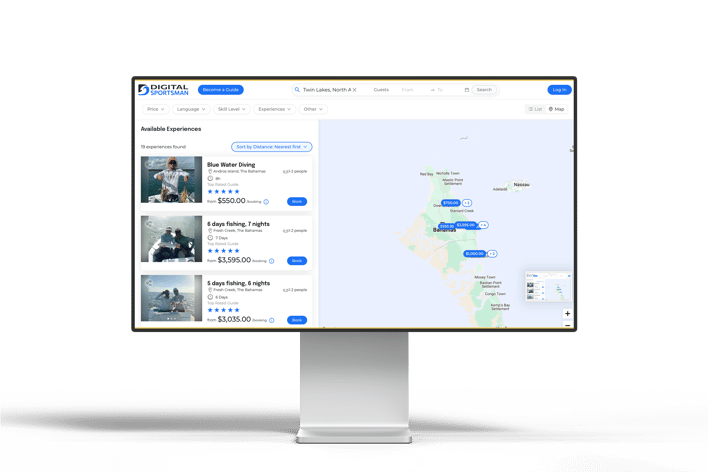Digital Sportsman Launches DS Guide, a New Online Marketplace for Outdoor Adventures Across the U.S. and Bahamas