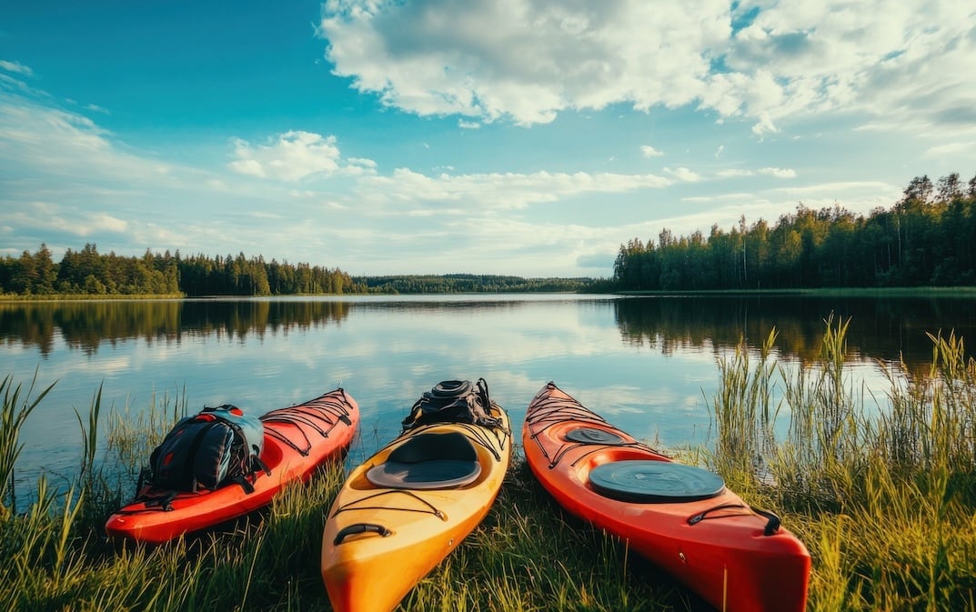 kayaks-ready-with-gear-bags
